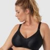 Triumph Triaction Wellness Wirefree Sports Bra Black