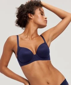 Triumph Body Make-Up Soft Touch Wired Bra Navy -Deals The Style Setters Store http3A2F2Fstatic.theiconic.com .au2Fp2Ftriumph 5834 7498051 3