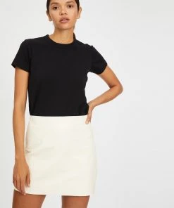 West 14th Rockerfeller Skirt Seashell Leather -Deals The Style Setters Store http3A2F2Fstatic.theiconic.com .au2Fp2Fwest14 1196 8291241 4
