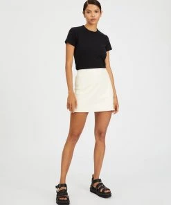 West 14th Rockerfeller Skirt Seashell Leather -Deals The Style Setters Store http3A2F2Fstatic.theiconic.com .au2Fp2Fwest14 1204 8291241 5