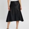 West 14th Hudson Skirt Black Leather