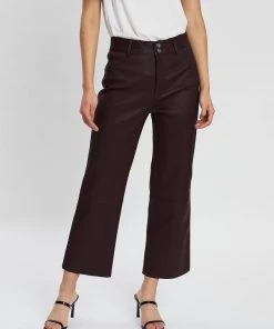 West 14th Prospect Pants Shiraz Leather