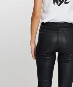 West 14th Midtown Crop Flare Pants Black Stretch Leather -Deals The Style Setters Store http3A2F2Fstatic.theiconic.com .au2Fp2Fwest14 7582 534358 4