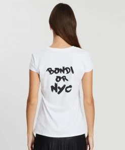 West 14th Bondi or NYC T-Shirt White