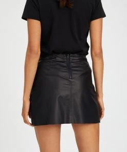 West 14th Rockerfeller Skirt Dark Marine Leather -Deals The Style Setters Store http3A2F2Fstatic.theiconic.com .au2Fp2Fwest14 9790 9291241 3
