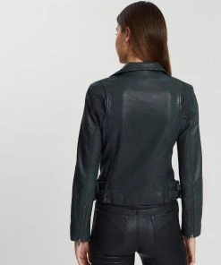 West 14th New Yorker Motor Jacket Charcoal Leather -Deals The Style Setters Store http3A2F2Fstatic.theiconic.com .au2Fp2Fwest14 9986 643738 3
