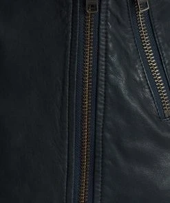 West 14th New Yorker Motor Jacket Charcoal Leather -Deals The Style Setters Store http3A2F2Fstatic.theiconic.com .au2Fp2Fwest14 9990 643738 6